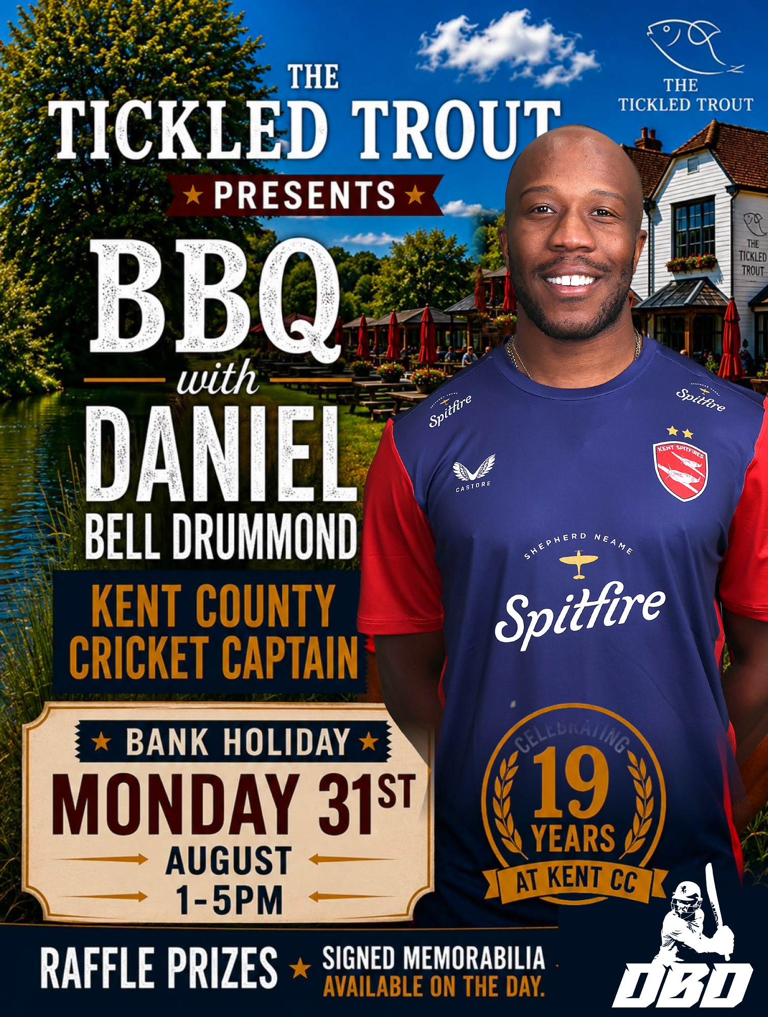 BBQ LUNCH AT THE TICKLED TROUT